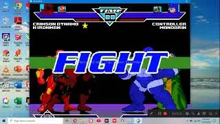 Mugen Battle Crimson Dynamo and Ironman vs Controller and Mandarin