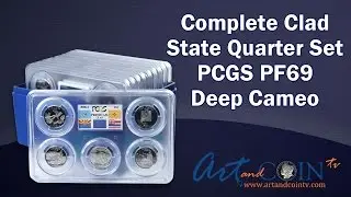 Complete Clad State Quarter Set PCGS PF69 DCAM at Art and Coin TV