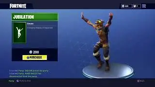 NEW &ldquo;JUBILATION&rdquo; DANCE (Celebration Emote) - Fortnite Battle Royale (Daily Update 24-3-18)
