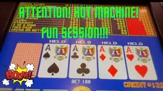 Video Poker: Double Double Bonus Poker Progressive Session