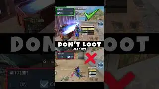 🙅 Don't LOOT in CODM BR🔥 Auto Loot Setting 💯 Codmobile Tips and Tricks #shorts #codmbr #codmiphone