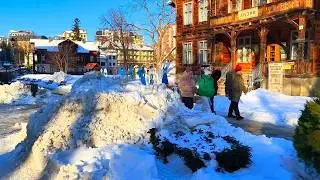 Трускавець 2026: гори снігу вищі за людей і зимова казка на курорті 18 січня 2026