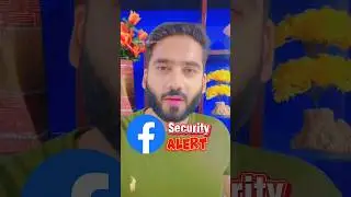 Facebook Security Alerts 😱💥 #shorts #facebook
