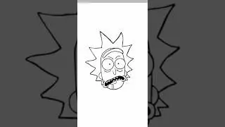 How to draw Rick and Morty| #rickandmorty #rick #mortysmith #morty #coloring #shortsvideo