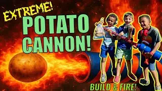 Potato Cannon Build & Fire!