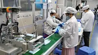 Disposable Mask Production Line in Stock  (50-60 pcs/min)