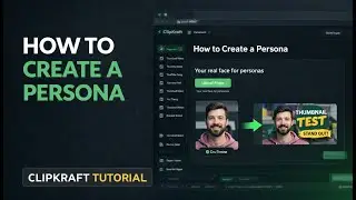 How to Create a Persona in ClipKraft AI Studio
