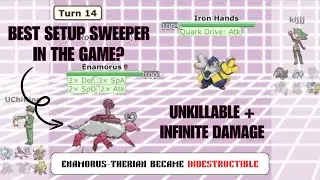 WEAKNESS POLICY ENAMORUS-THERIAN IS THE BEST SWEEPER IN THE GAME!! | POKEMON SCARLET AND VIOLET