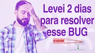 Vocês também já tiveram um BUG assim?