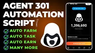 Agent301 Automation Script | Agent301 Auto Complete Task Android Termux Tutorial BY Crypto Keypoints