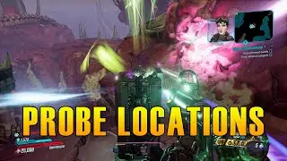 All 3 Castle Crimson Probe Locations: Signal To Noise Crew Challenge - Borderlands 3 [PSYCHO KRIEG]