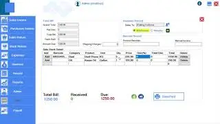 Sales Invoice - Alpha Point of Sale ( POS ) - Inventory Managment System