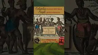 Колумб и другие встречаются с чернокожими людьми в Америке
