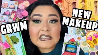 GRWM USING THE COLOURPOP COSMETICS x TOY STORY COLLECTION!