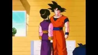 Goku besa a Milk