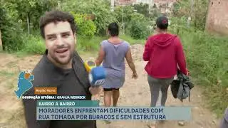 Bairro a Bairro: moradores lutam contra buracos e alagamentos em Santa Luzia