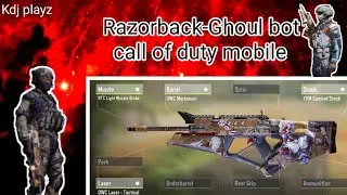 Razorback-Ghoul bot SMG GAMEPLAY CODM 🤎🤎🤎🎮🎮