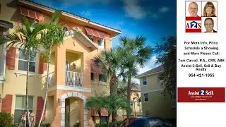 1511 Via Alferi, Boynton Beach, FL Presented by Tom Carroll, P.A., CRS, ABR.