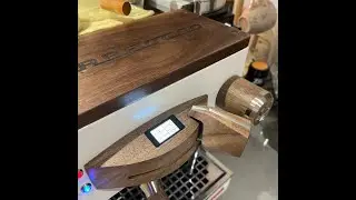La Marzocco Linea Mini Walnut Wood Group Cover Timer