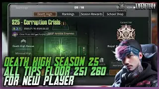 Death High Season 25 Floor 251-260 - Lifeafter DH Tips Boss Floor