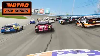 INSANE 4 & 5 WIDE RACING! DRAMATIC FINISH! - Nitro Racing League - NASCAR Heat 5