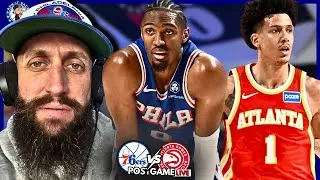 SIXERS LOSE TO THE HAWKS.  3RD LOSS IN A ROW.  ANOTHER FAKE COMEBACK.