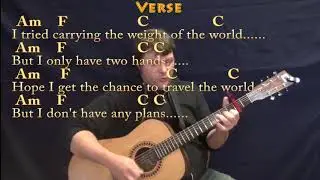 Wake Me Up (Avicii) Strum Guitar Cover Lesson with Chords/Lyrics - Capo 2nd Fret