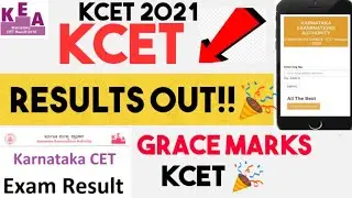 Kcet Result | KCET | KCET Results 2021