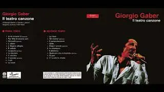 GIORGIO GABER   Il teatro canzone