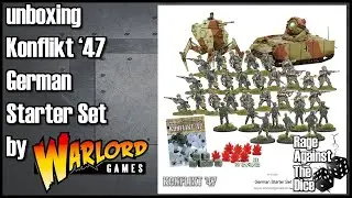 Let's take a look at Konflikt 47 German Starter Army | Warlord Games | Bolt Action | Historical