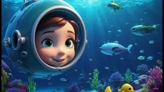 Ой! Малыш-подводная лодка уснула под водой 🚢 | Детские песенки и стишки для малышей