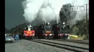 Flying Scotsman R761 R707 parallel run