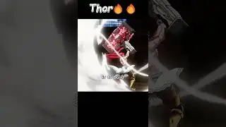 Thor took off the gloves holding back his power👀😲|Record of Ragnarok| #anime #animemoments