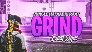 EMIWAY - GRIND || JUNGLE HAI AADHI RAAT HAI || FREE FIRE BEST EDITED BEAT SYNC MONTAGE