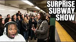 NYC Subway Gets a Surprise Hozier Performance
