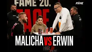 ISKRY POSZŁY! MALICHA VS ERWIN &ndash; konferencja FAME MMA28 FACE2FACE!
