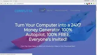 EL mejor Programa para minar, COMPUTTA 2018 Explicaci&oacute;n Completa!!
