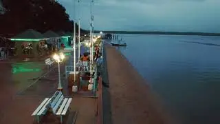 Bartica beach, in HD (Guyana, South America )