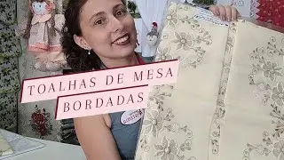 Toalhas de Mesa Bordada de IBITINGA Capital Nacional do Bordado