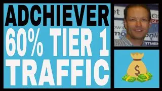 Adchiever Review - 60% Tier 1 Traffic - Free To Join.