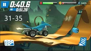 Hot Wheels: Race Off - Epic Gameplay Walkthrough of Levels 31-35