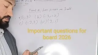 Class 10th Math Complete MULTIPLE CHOICE Question paper with solution and concept