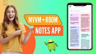 Part 1 || Build a Notes Taking App  in Android Studio || MVVM Kotlin ||