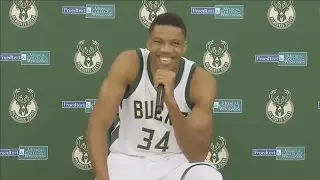 Giannis Antetokounmpo Media Day Interview | Milwaukee Bucks | 2016-17 NBA Season