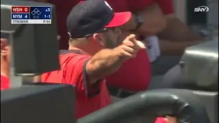 Kevin Long Gets Ejected After Border Line Strike Call Vs Mets