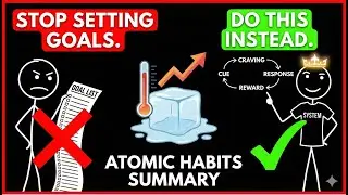 Stop Setting Goals. Do This Instead. 🚫 (Atomic Habits Summary)