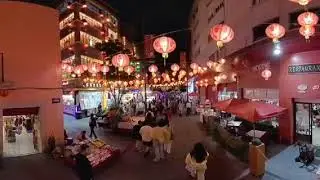 Night Walk in 360&deg; Immersion in the Heart of Chinatown in Mexico City #Immersive360