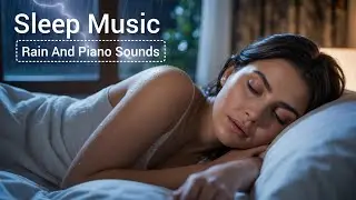 1 Hour of Relaxing Piano Sounds & Rain Sounds for Deep Sleep, Stress Relief & Anxiety