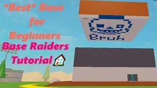 How to Build *MOST* OP Base For Beginners || Base Raiders Tutorial🏠