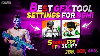 PGT+ Plus GFX TOOL BEST SETTINGS🔥|| BEST GFX TOOL FOR BGMI || BGMI BEST GFX TOOL